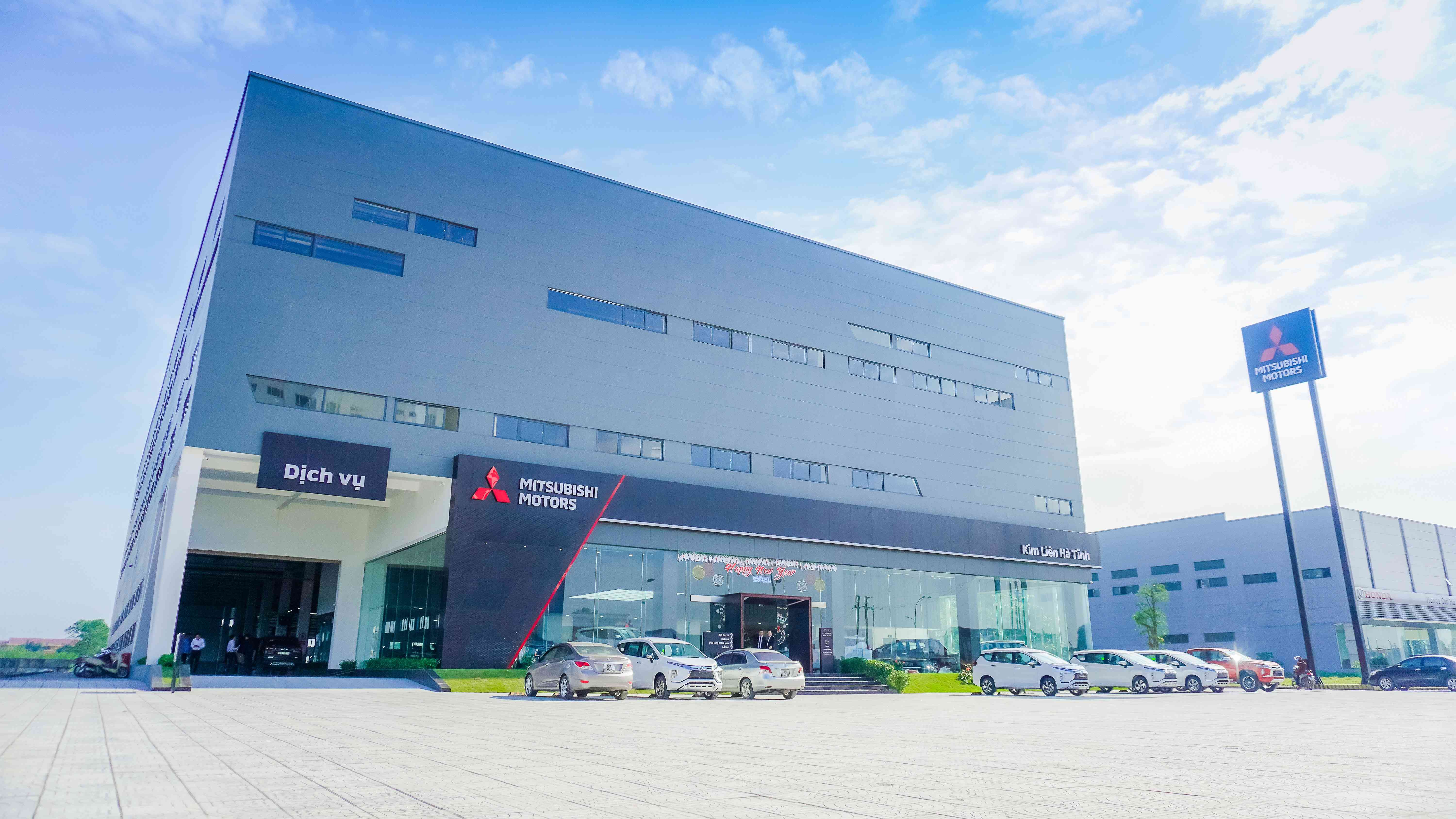 Hà Tĩnh: Đại lý Mitsubishi Kim Liên